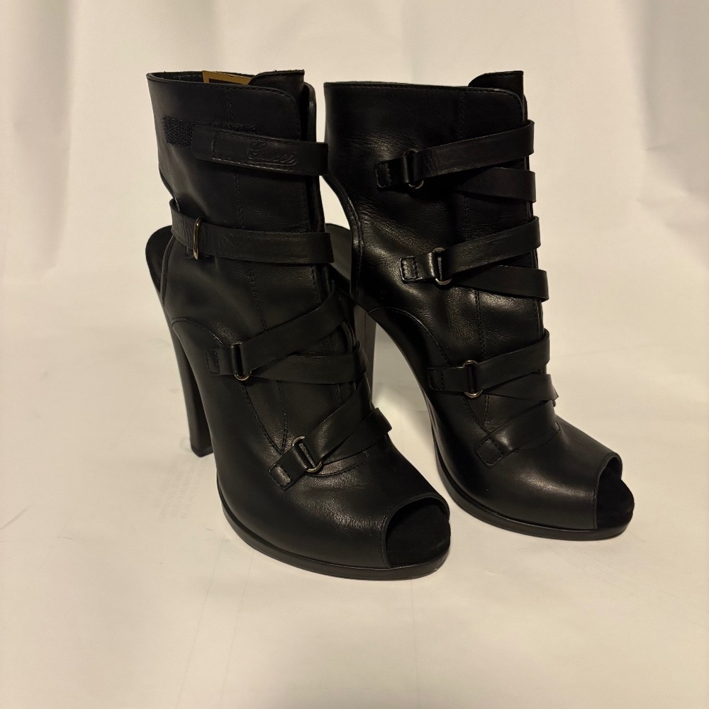 Gucci Black Women's High Heel Boots